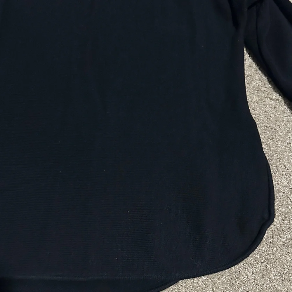 MK Sweater with Gold Zipper Accents
